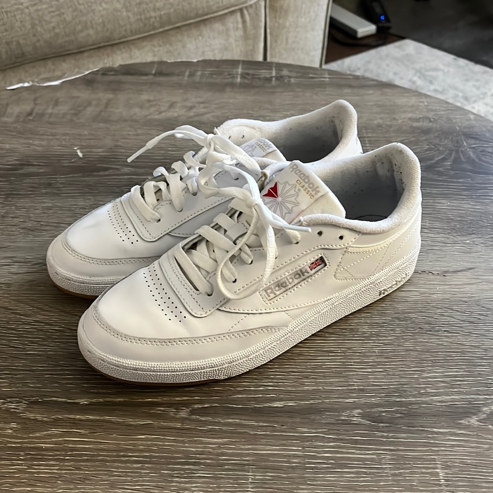 All-White Reebok Classic